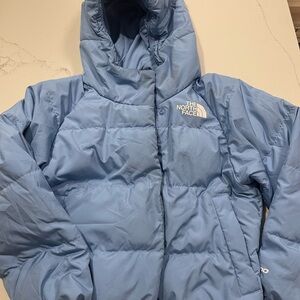 The North Face Light Blue Insulated Jacket